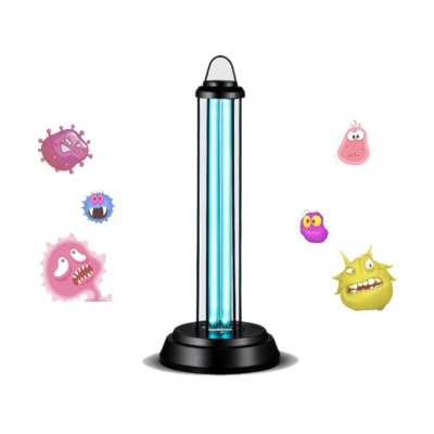 New 360 Degree Germicidal Disinfection Light Portable Bacteria Killing UV Ozone Sterilization Lamp UV-C LED Sanitizer