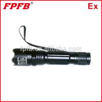 3.7V LED small strong  explosion proof  flashlisht black