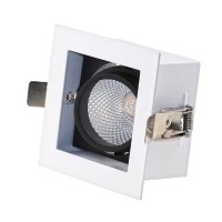 3000K AC 220V 230V 9W 13W 14W 8 22 Watt Ceiling Square Flush Mounted COB LED Light Downlight Dimmable